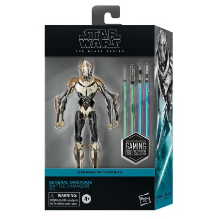 Figura General Grievous Battle Damaged Battlefront II Star Wars 15cm