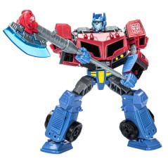 Figura Optimus Prime Animated Universe Voyager Class Legacy United Transformers 17,5cm