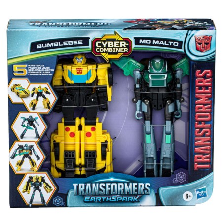 Figura Bumblebee &38 Mo Malto Earthspark Transformers 12cm