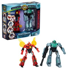 Figura Terran Twitch &38 Robby Malto Earthspark Transformers 12cm