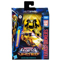 Figura Bumbleebee Animated Universe Deluxe Class Legacy United Transformers 14cm