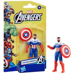 Figura Capitan America Vengadores Avengers Marvel 10cm