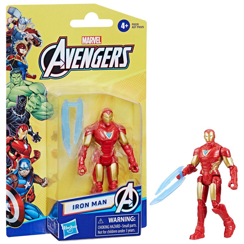 Figura Iron Man Vengadores Avengers Marvel 10cm