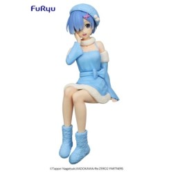 REM SNOW PRINCESS FIGURA 14 CM RE  ZERO STARTING LIFE IN ANOTHER WORLD NOODLE STOPPER