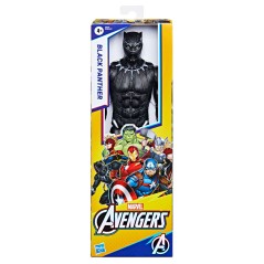 Figura Black Panther Deluxe Titan Hero Vengadores Avengers Marvel 30cm