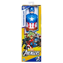 Figura Capitan America Deluxe Titan Hero Vengadores Avengers Marvel 30cm