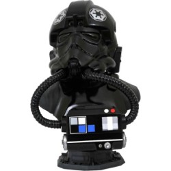 PILOTO TIE BUSTO RESINA 25 CM 1a2 SCALE LEGENDS IN 3D STAR WARS