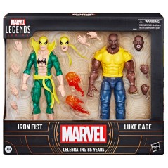 Blister figuras Iron Fist & Luke Cage Celebrating 65 Years Marvel 15cm