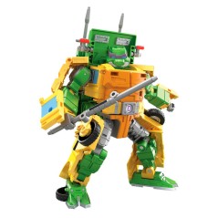 Figura Party Wallop Las Tortugas Ninja Transformers 18cm