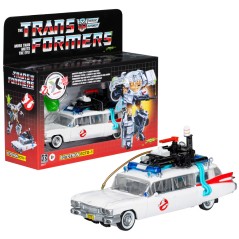 Figura Ectotron Ecto-1 Heroic Autobot Cazafantasmas Transformers