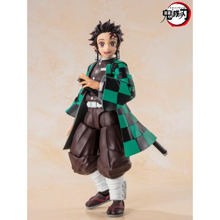 Figura S.H Figuarts Tanjiro Kamado Demon Slayer Kimetsu no Yaiba 14cm