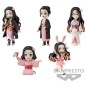Pack 12 figuras Nezuko Kamado Word Collectable III Demon Slayer Kimetsu No Yaiba 7cm surtido