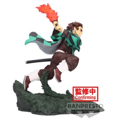 Figura Tanjiro Kamado Combination Battle Demon Slayer Kimetsu no Yaiba 9cm