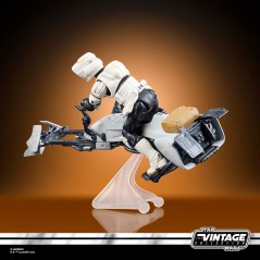 Figura Speeder Bike Scout Trooper & Grogu the Mandalorian Star Wars 9cm