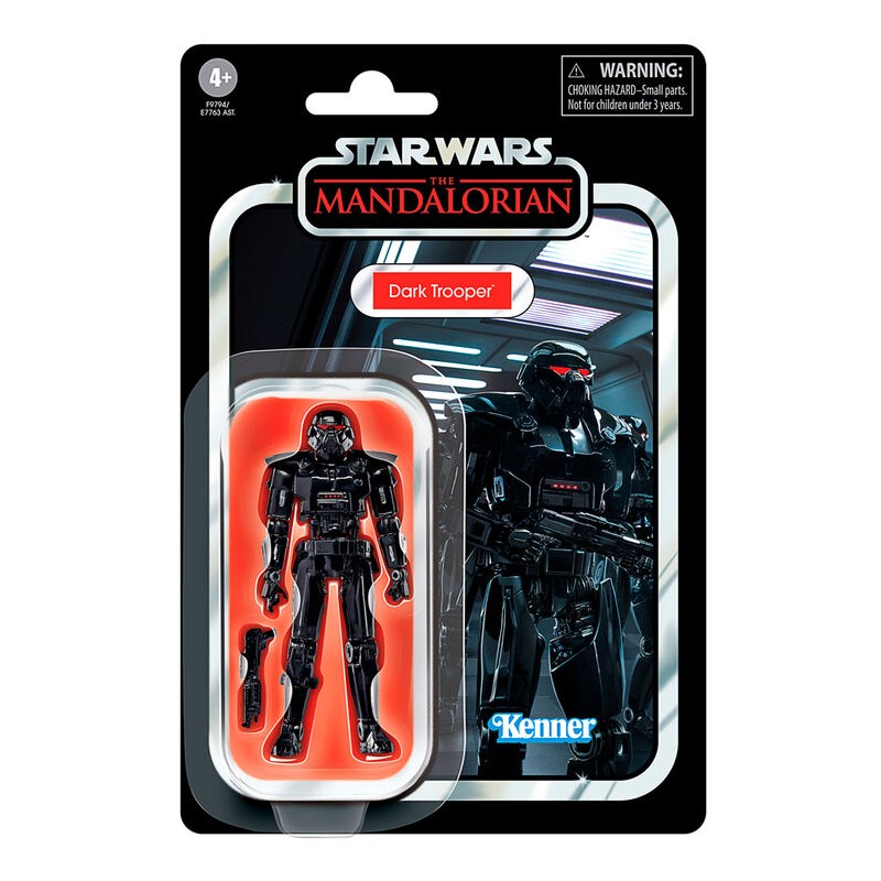 Figura Dark Trooper The Mandalorian Star Wars 9,5cm