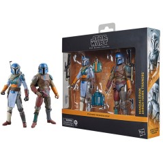 Blister 2 figuras Mandalorian & Shriek-Hawk Trainers The Mandalorian Star Wars 15cm