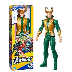 Figura Loki Deluxe Titan Hero Vengadores Avengers Marvel 30cm