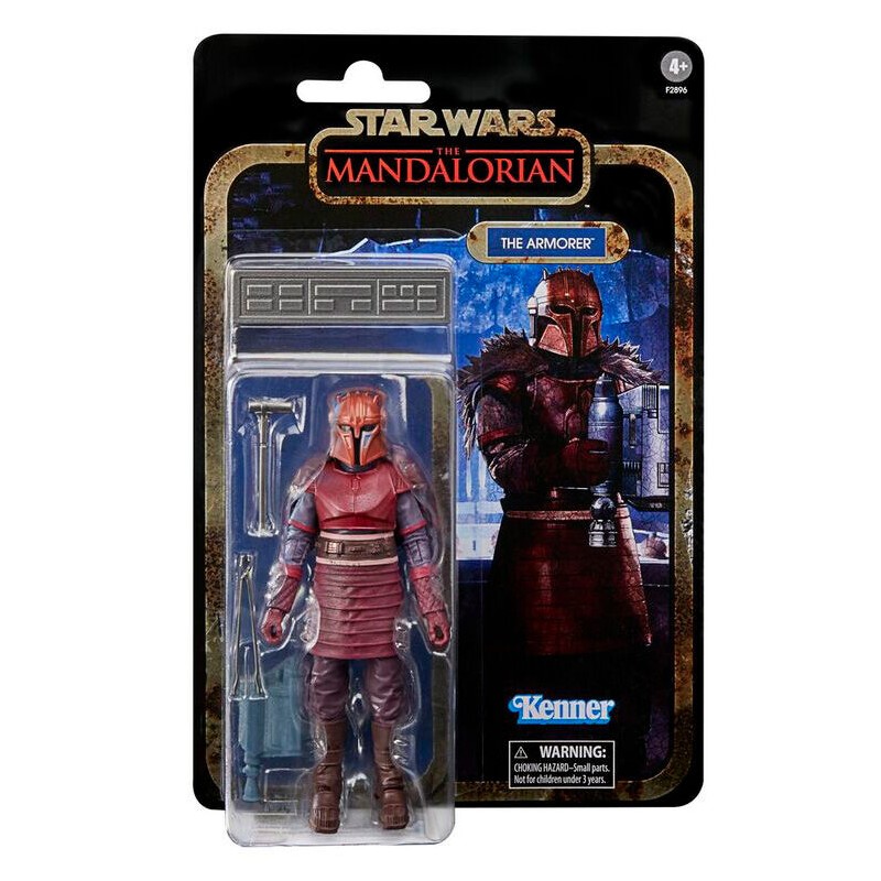 Figura The Armorer Star Wars The Mandalorian Vintage 15cm