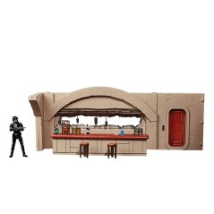 Escenario Nevarro Cantina + figura Imperial Death Trooper Mandalorian Star Wars