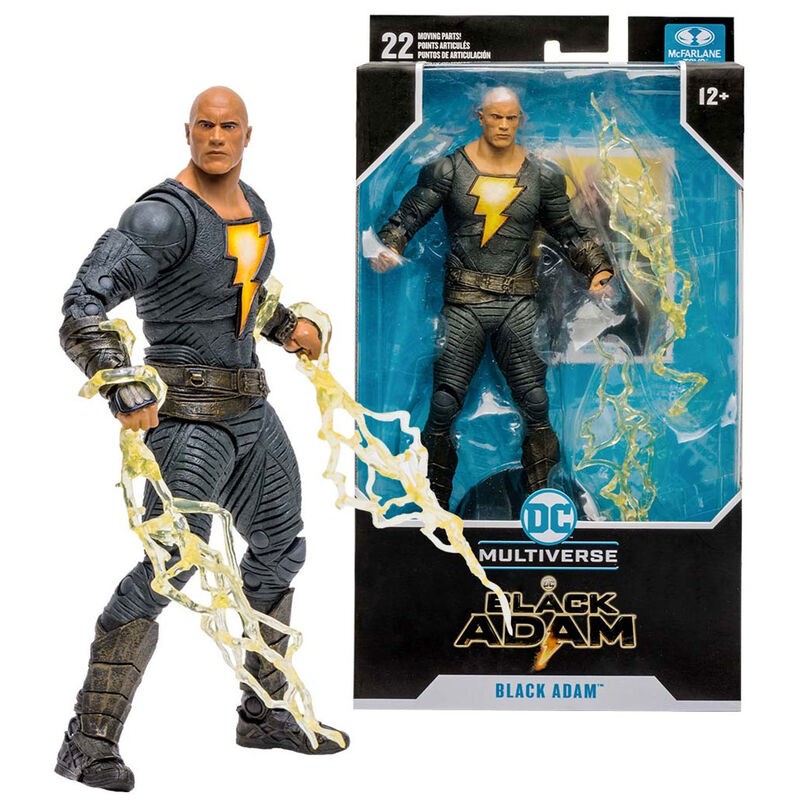 Figura Black Adam - Black Adam Multiverse DC Comics 17,5cm