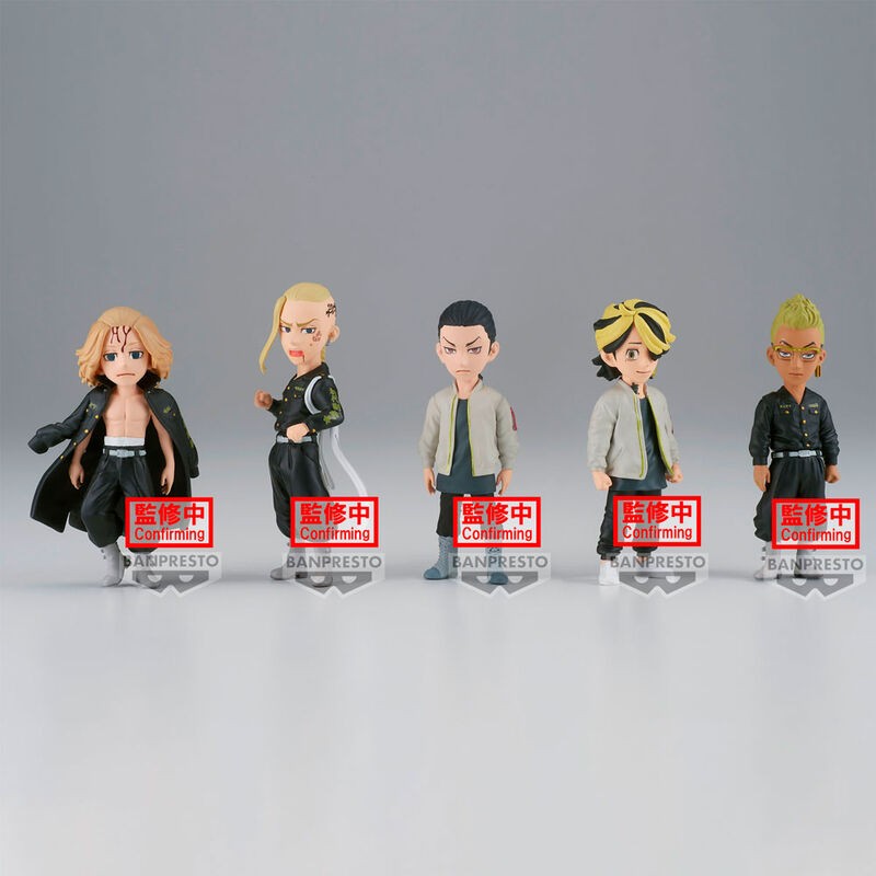 Pack 12 figuras World Collectable Tokyo Revengers vol.2 surtido 7cm