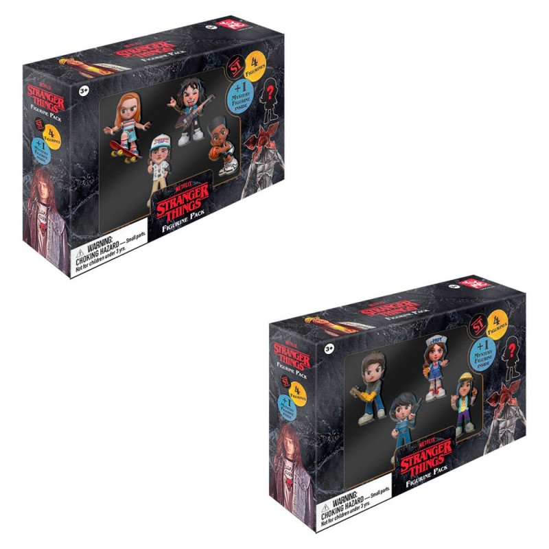 Blister 5 figuras Stranger Things 6,5cm surtido