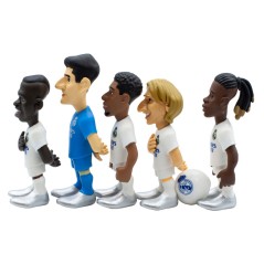 Blister 5 figuras Minix Real Madrid 7cm