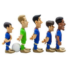 Blister 5 figuras Minix FC Barcelona 7cm