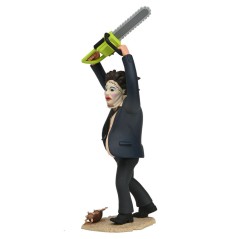 Figura Leatherface Pretty Woman Texas Chainsaw Man Massacre 50th Anniversary Toony Terrors 15cm