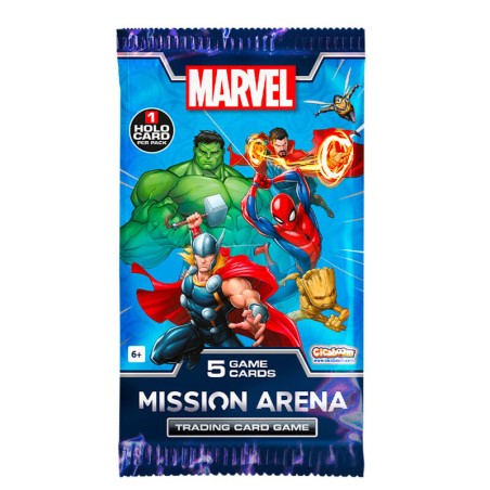 Sobre juego cartas Marvel ingles