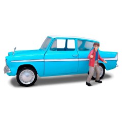 Blister figura Harry + coche Ford Anglia Harry Potter