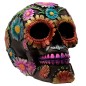 Figura Calavera Dia de los Muertos Floral surtido