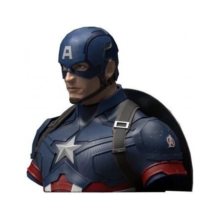 Busto hucha Capitan America Deluxe Endgame Vengadores Avengers Marvel 20cm