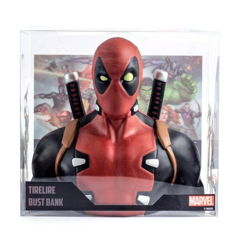 Busto hucha Deadpool Marvel 20cm