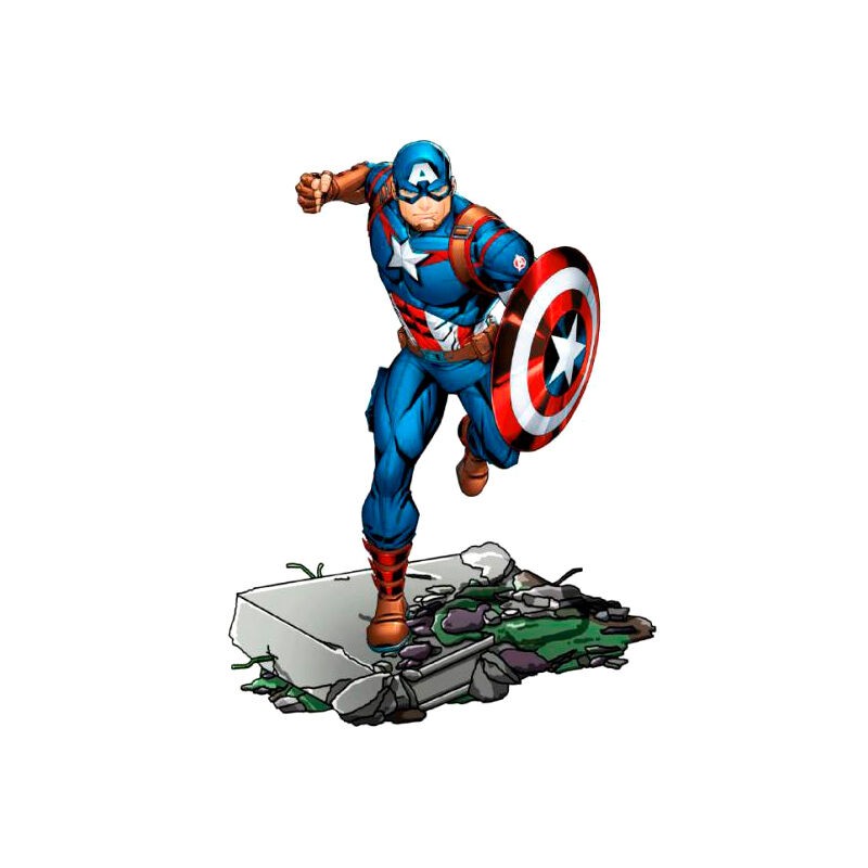 Figura Capitan America Vengadores Avengers Marvel 11cm