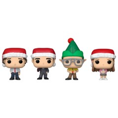 Set 4 figuras Pocket POP The Office Tree Holiday