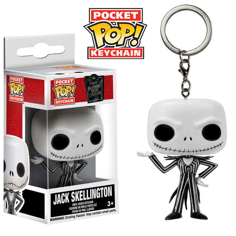 Llavero Pocket POP Jack Skellington Pesadilla antes de Navidad