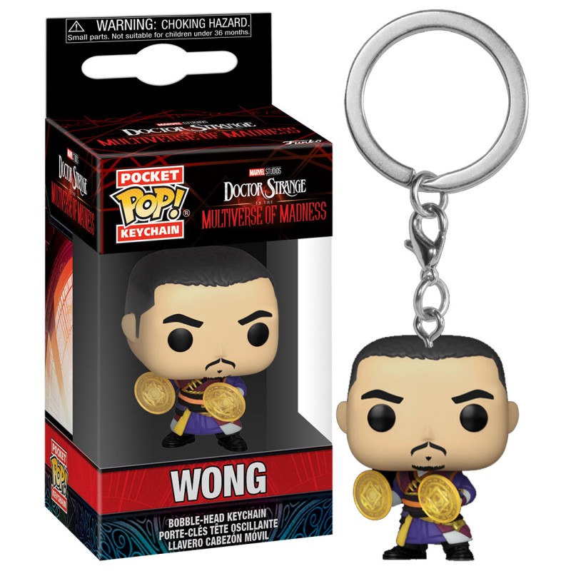 Llavero Pocket POP Doctor Strange Multiverse of Madness Wong