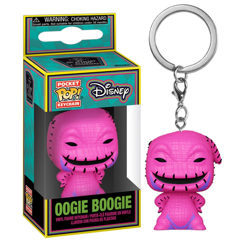 Llavero Pocket POP Disney Pesadilla Antes de Navidad Oogie