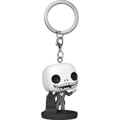 Llavero Pocket POP Disney Pesadilla Antes de Navidad 30th Anniversary Jack Skellington