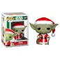 Figura POP Star Wars Holiday Santa Yoda