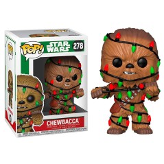 Figura POP Star Wars Holiday Chewie with Lights