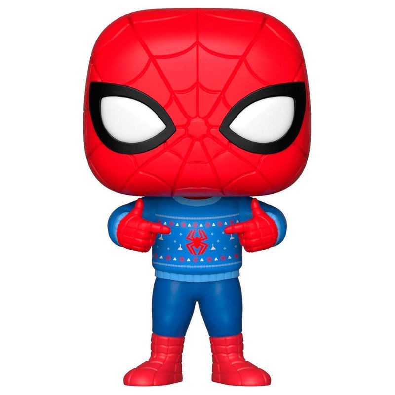 Figura POP Marvel Holiday Spider-Man with Ugly Sweater