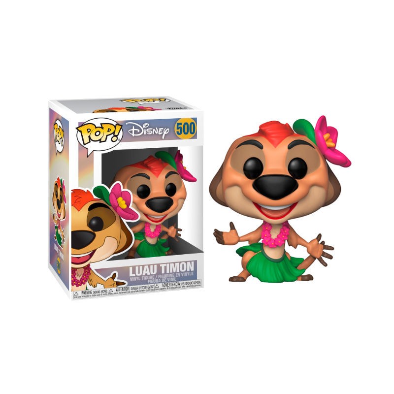 Figura POP Disney El Rey Leon Luau Timon