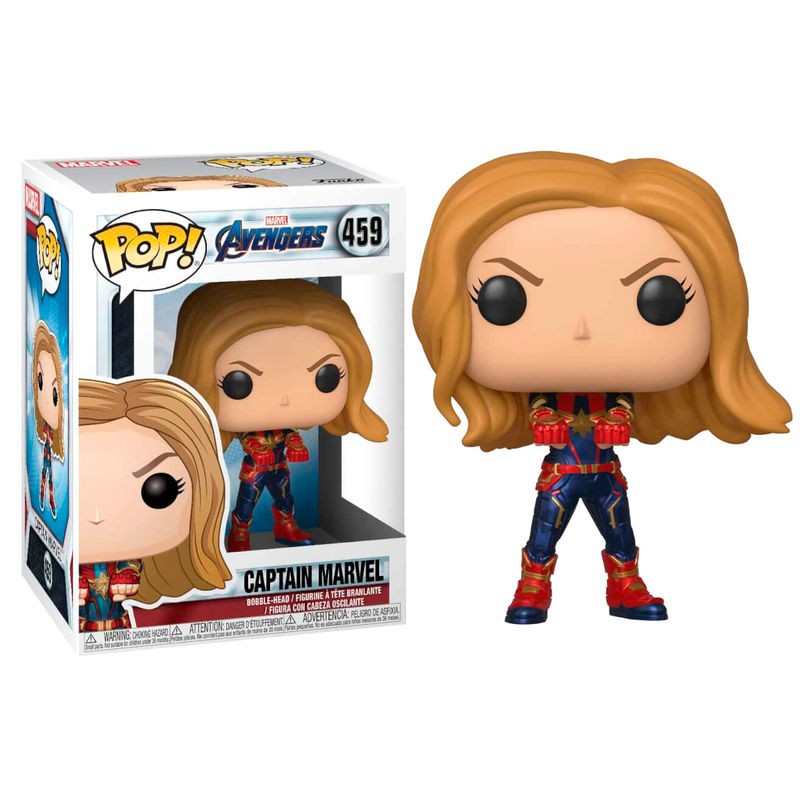 Figura POP Marvel Avengers Endgame Captain Marvel