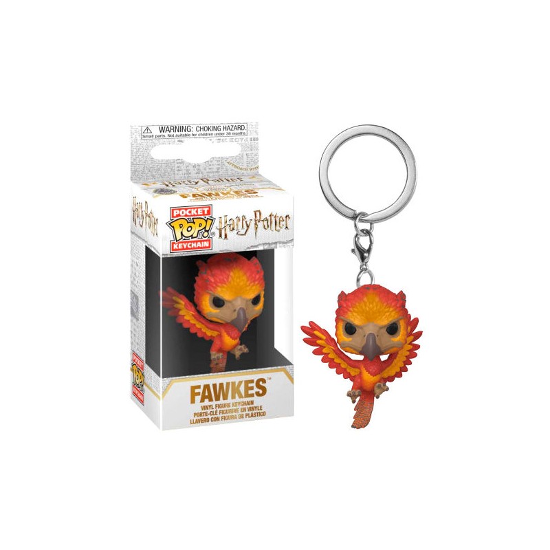 Llavero Pocket POP Harry Potter Fawkes