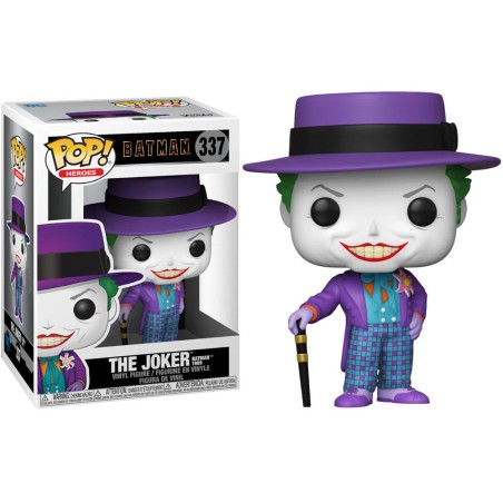 Figura POP DC Comics Batman 1989 Joker with Hat 5 + 1 Chase