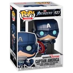 Figura POP Marvel Avengers Game Captain America Stark Tech Suit