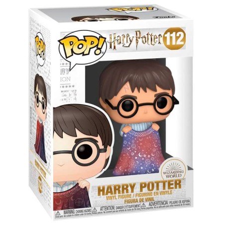 Figura POP Harry Potter Harry with Invisibility Cloak