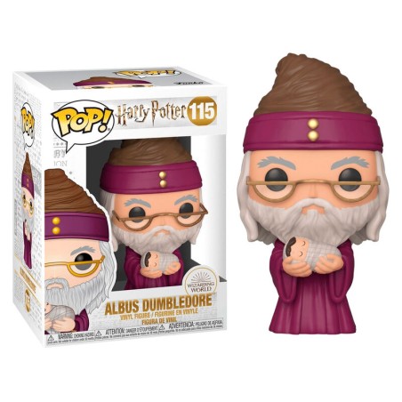 Figura POP Harry Potter Dumbledore with Baby Harry